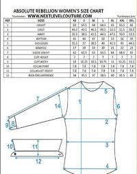 Absolute Rebellion Women Dress Shirt Measurement Sewing