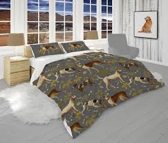 Dog Comforter Retro Bed Blanket Twin