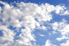 blue sky with clouds picture free