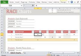 Free Raci Chart Template For Excel