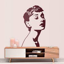 Wall Sticker Audrey Hepburn Angelic