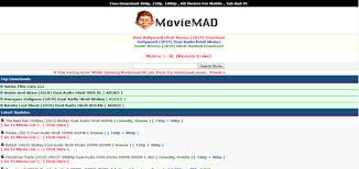 The site provides access to tons of torrents; Moviemad 2021 18 Hollywood Movies Bollywood Hindi Dubbed Dual Audio Movies