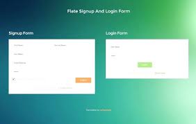 Template Online Registration Form Bootstrap Free Login And Register