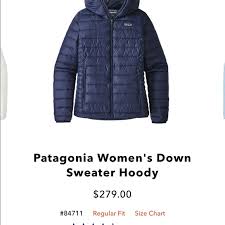 Women S Plum Patagonia Down Sweater Hoody Small