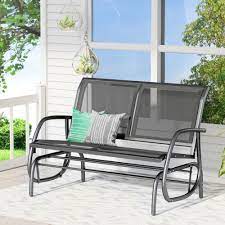 Glider Bench Double Rocking Chair
