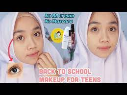 makeup ke sekolah untuk remaja back