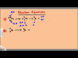 How To Balance Nuclear Equations 2