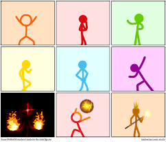 Some FANMADE renders I made for the stick figures - Comic Studio