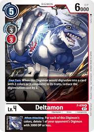 Deltamon - Digimon Promotion Cards - Digimon Card Game