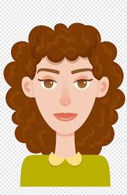 It is the unfortunate truth of anime; Hair Cartoon Drawing Capelli Curly Hair Cartoon Woman Cartoon Character Business Woman Face Png Pngwing