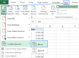 tables in excel with power query