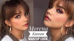 korean inspired makeup look morena