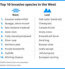 Wga Invasive Species Chart National Caucus Of