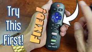 Let us know if this is ok. Tcl Roku Smart Tv Remote Control Fixed Not Working Unresponsive Or Intermittently Ghosting Etc Youtube