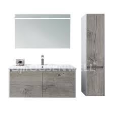 grey bathroom cabinet oak certified