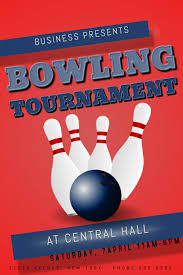 Bowling Tournament Flyer Template Postermywall