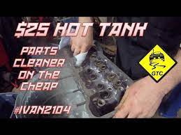 I think the concrete helps keep the water cool. Parts Cleaning With Diy Hot Tank Youtube