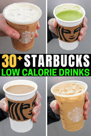 36 low calorie starbucks drinks the