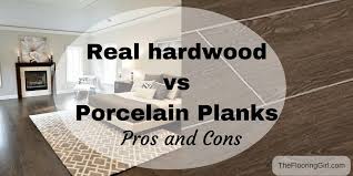 hardwood flooring vs tile planks that