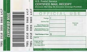 Unlike a certificate of mailing, however, certified mail doesn't require a trip to the post office. Certified Method Vs Return Receipt Requested In Construction