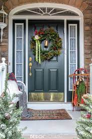 christmas porch ideas and front door