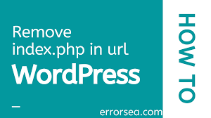 remove index php from url wordpress