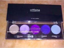oriflame pure colour eye shadow palette
