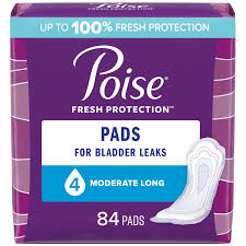 poise incontinence pads for women