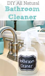 homemade bathroom cleaner all natural