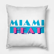 The new miami vice looks fabulous and sounds even better, moving at breakneck pace through a take a look at miami vice style, then and now. Miami Heat In Miami Vice Style Miami Heat Kissen Teepublic De
