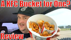 kfc new tenders bucket for one review