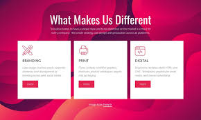 digital creative studio homepage design