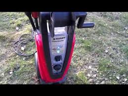 Question about campbell hausfeld electric pressure washer 1800 psi. Pressure Washer Husky H2000 Power Washer Youtube