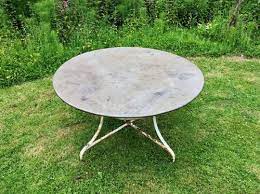 Large Zinc Table