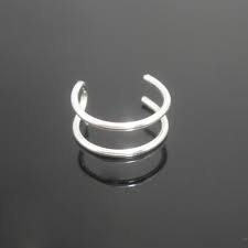 925 sterling silver double rings fake
