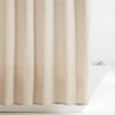 oat grey shower curtain