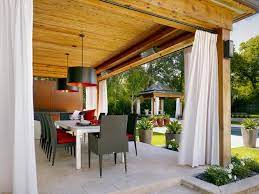 23 Wonderful Outdoor Curtains Ideas