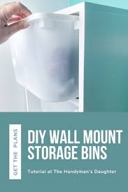 Diy Ikea Trofast Wall Storage