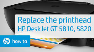 The hp deskjet printers are the best fit for your home printing needs. Replacing The Printheads Hp Deskjet Gt 5810 And 5820 Printers Hp Youtube