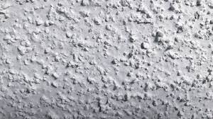 dust on a popcorn ceiling