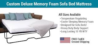 Custom Deluxe Coolmax Sofa Bed Mattress