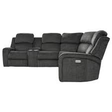 Vivienne Power Reclining Sofa W Console