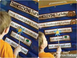 Thanksgiving Turkey Interactive Poem Mrs Jones Creation