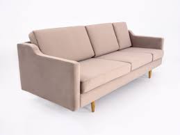 Scandinavian Design Beige Sofa For