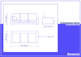standard furniture dimensions