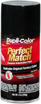 Black Auto Touch Up Spray Paint