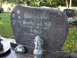 Grab von Arthur Feldmann (14.05.1930-24.02.2010), Friedhof ... - wo151