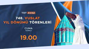 “Şeb-i Arus Kapanış Töreni” canlı yayınla TRT Avaz'da - MEDYA Haberleri