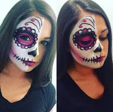 sugar skull halloween makeup ideas