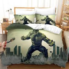 3pcs The Hulk Bedding Set Duvet Cover